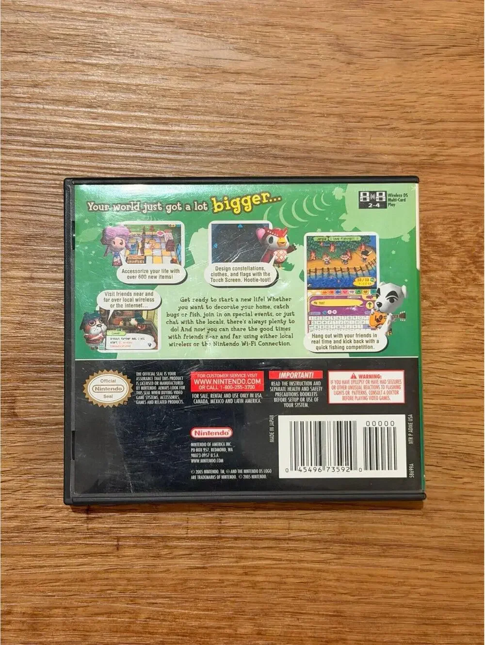 Animal Crossing Wild World for Nintendo DS